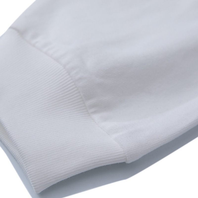 Cotton Stitched Initial Skater Crew Full Arm Tee