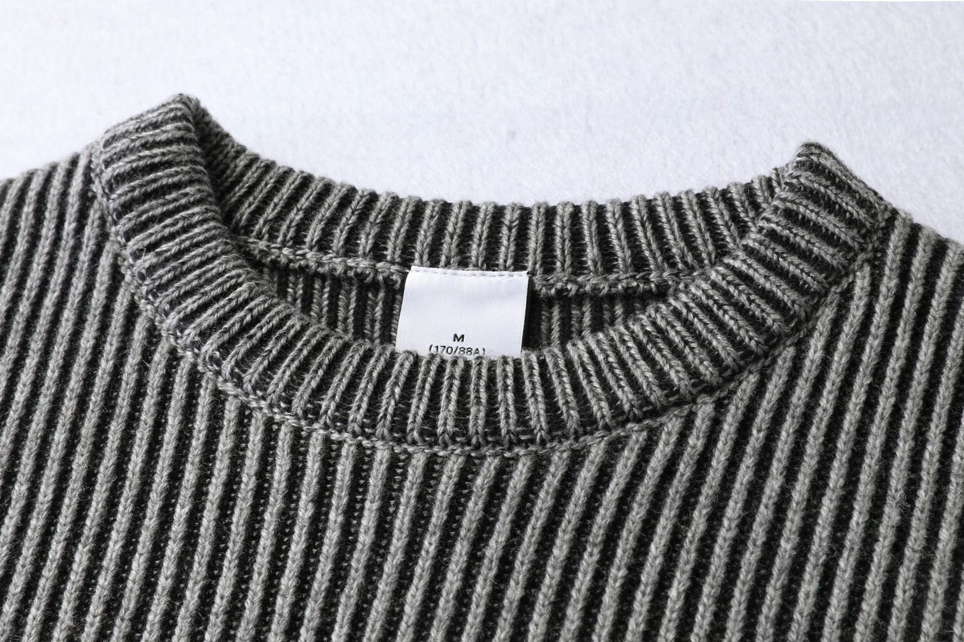 Vintage Washed Slouchy Cotton Blend Sweater