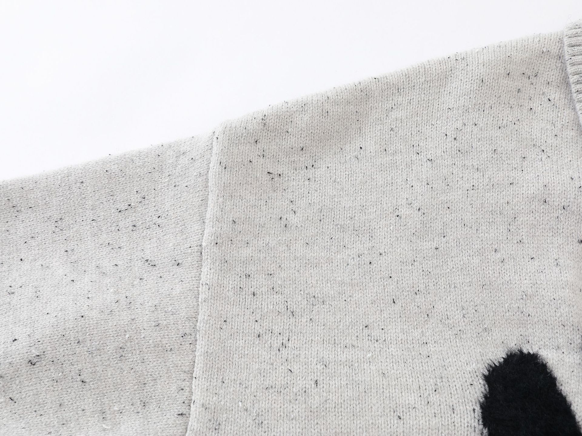 Preppy Neckline Blend Sweater