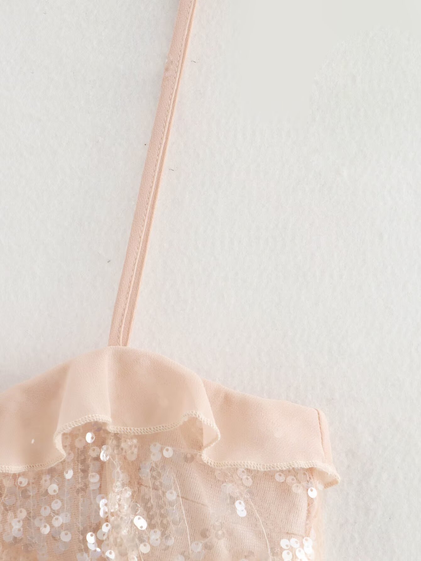 Modern Solid Sparkly Cami