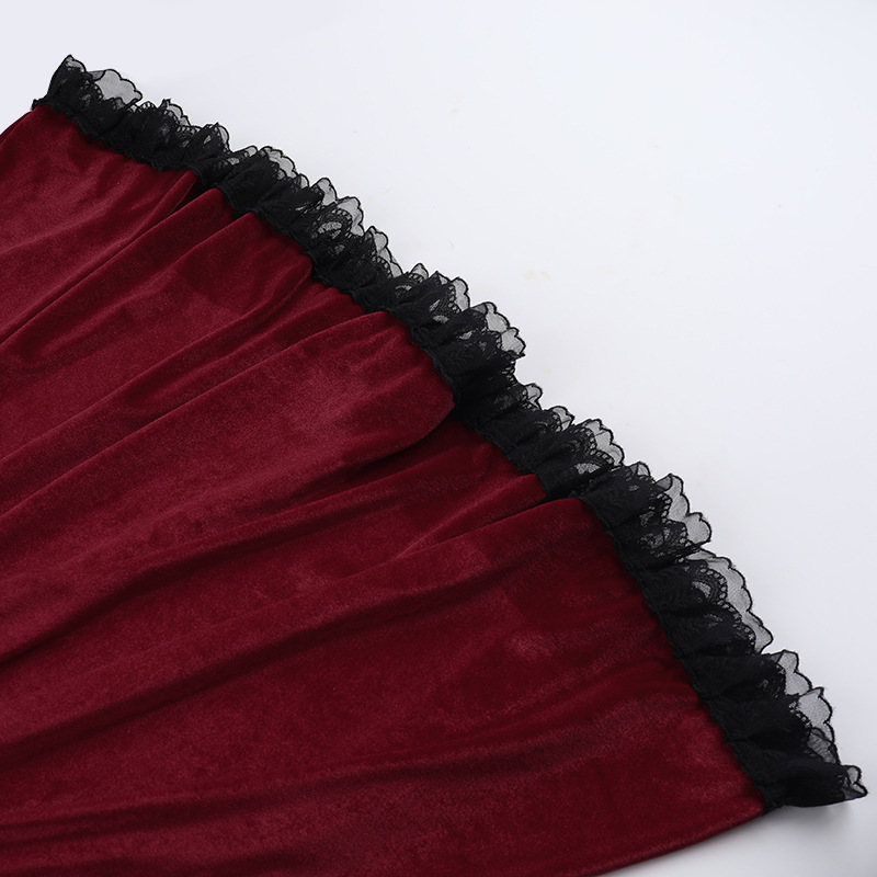 Dark Solid Private Lady Sleeveless Dress