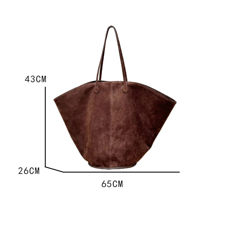 Faux Suede Frosted Tote Bags For Women Luxury Designer Handbags And Purses 2023 New In Vintage Large Capacity Shoulder Bucket