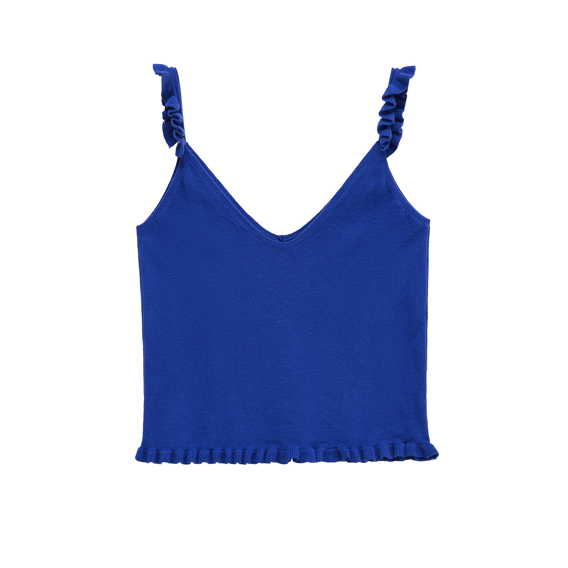 Women's Clothing INS Internet Celebrity Layered Decoration Simple Strapless Top