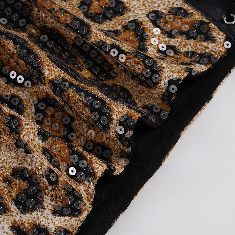 A-Line Animal Glitter Skirt