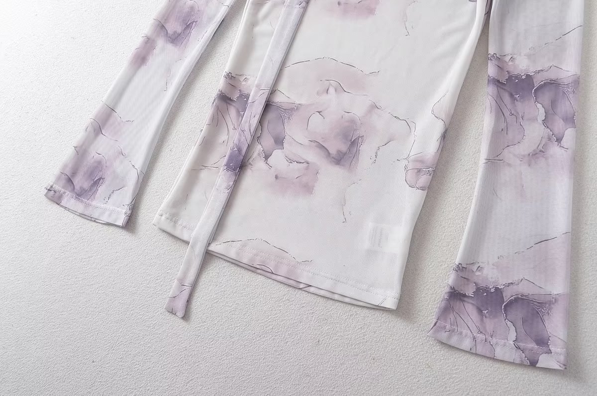 Asymmetric Wrist-Length Slim Urban T-Shirt