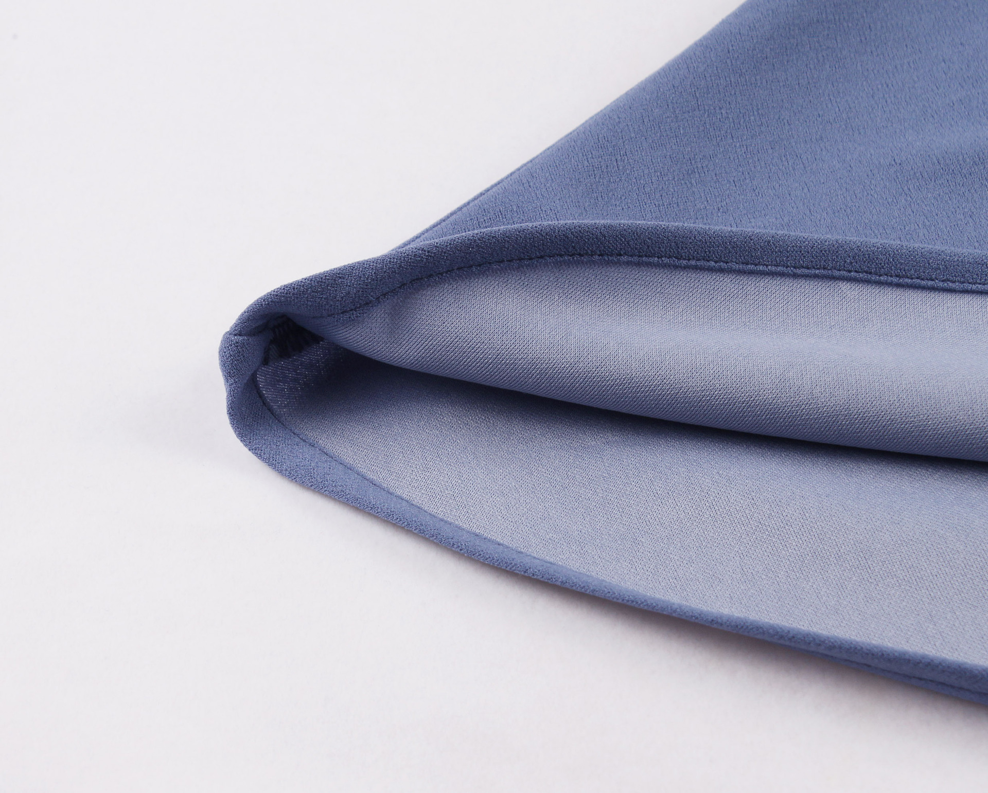 A-line Stand Collar Elbow-Length High Waist Commute Dress