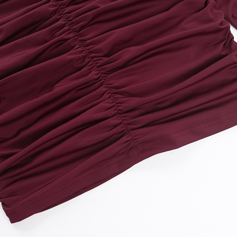 Bodycon Asymmetrical Polyester Skirt