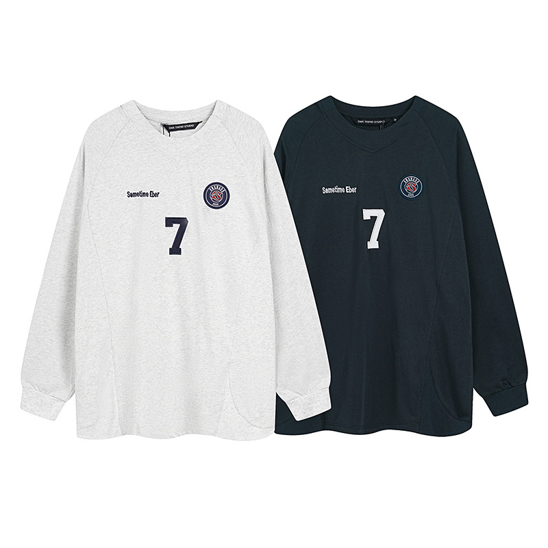 Man's American Retro Embellished Cotton Hood Sweatshirt