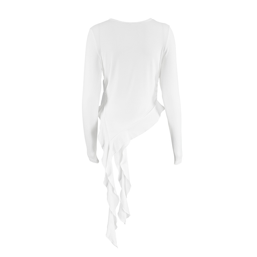 Ladies Commuter Body-Hugging Full Sleeve Crewneck T-shirt