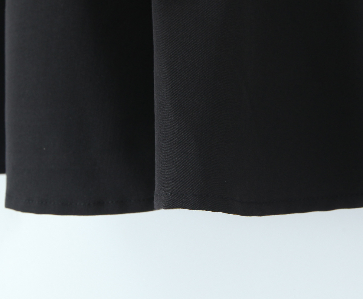 Solid Polyester Sleeveless Strap Commute Dress