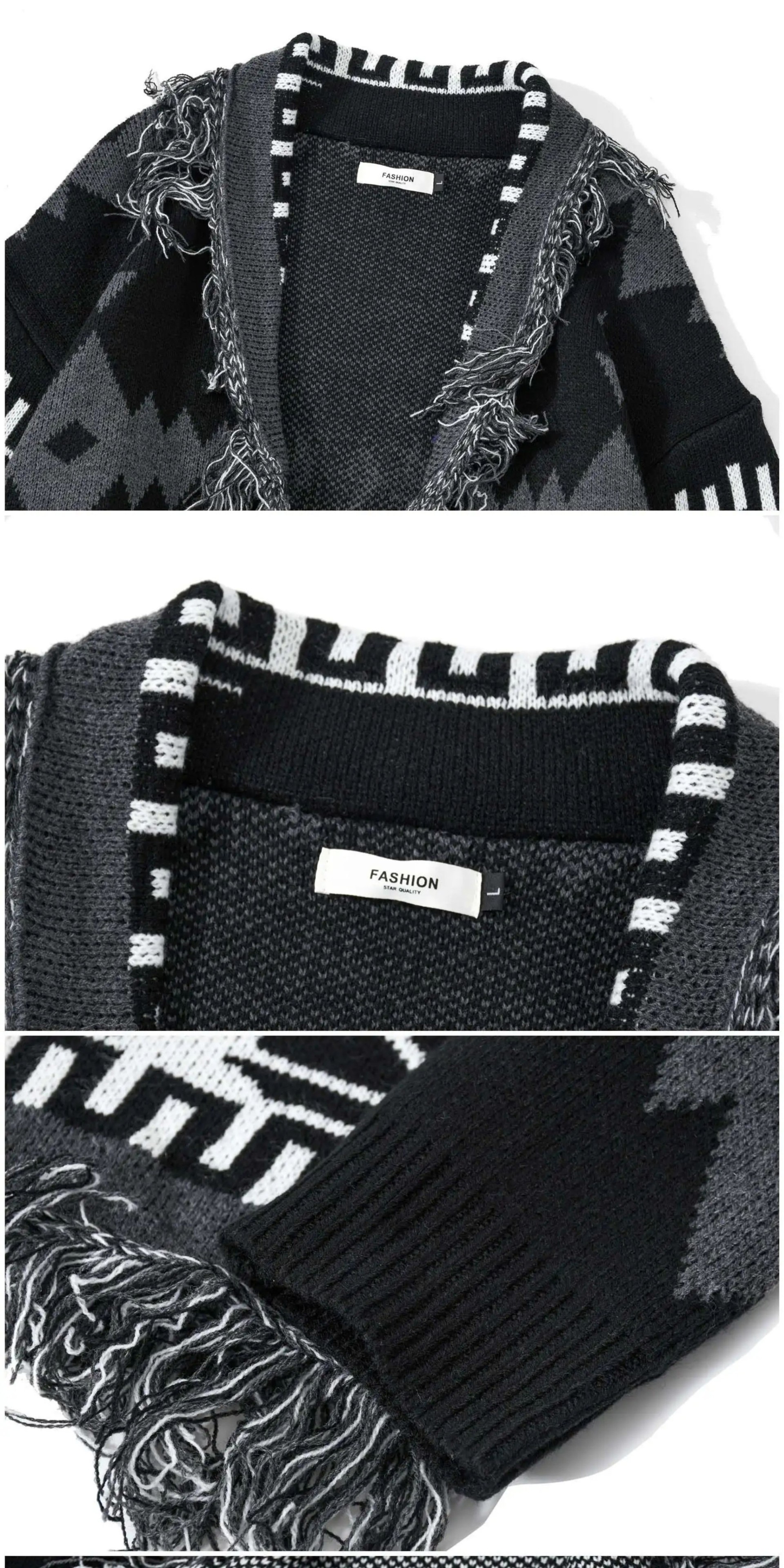 Spooky Embroidered Loose Scoop Neck Sweater