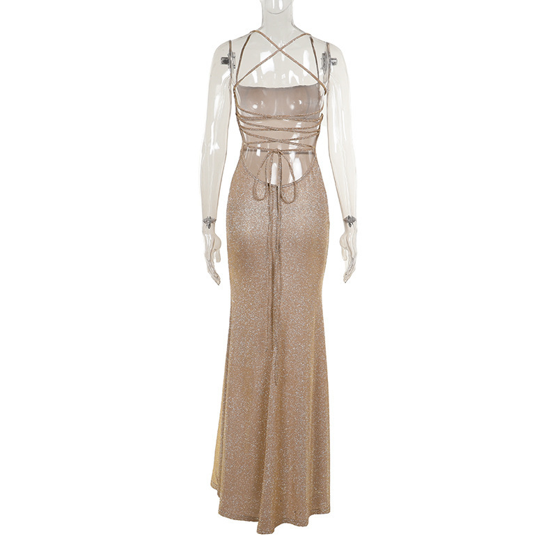 Knitted One Shoulder High Waist Dress