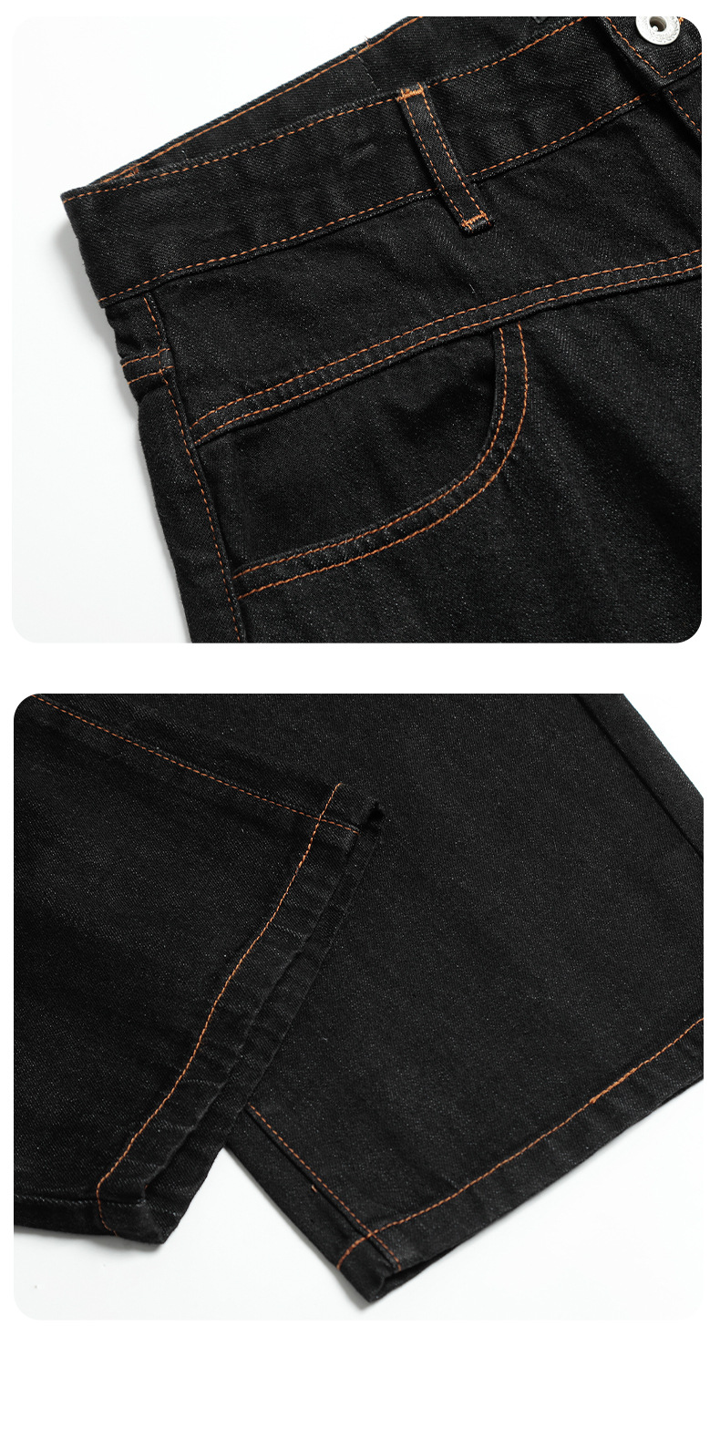 Jeans for Men and Women Retro Slimming Banana Fit Wide Leg Casual Long Pants