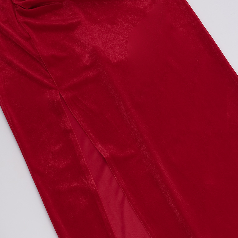 Bodycon Maxi Dress with Side Split