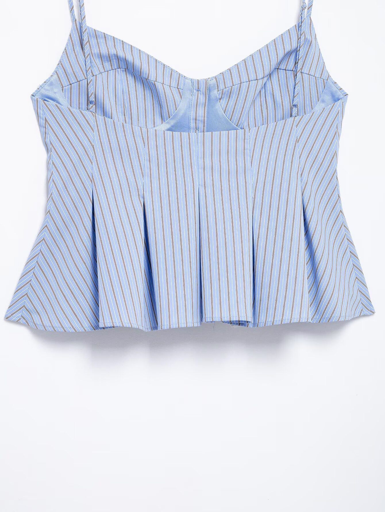 Urban Striped Sleeveless Tank Top