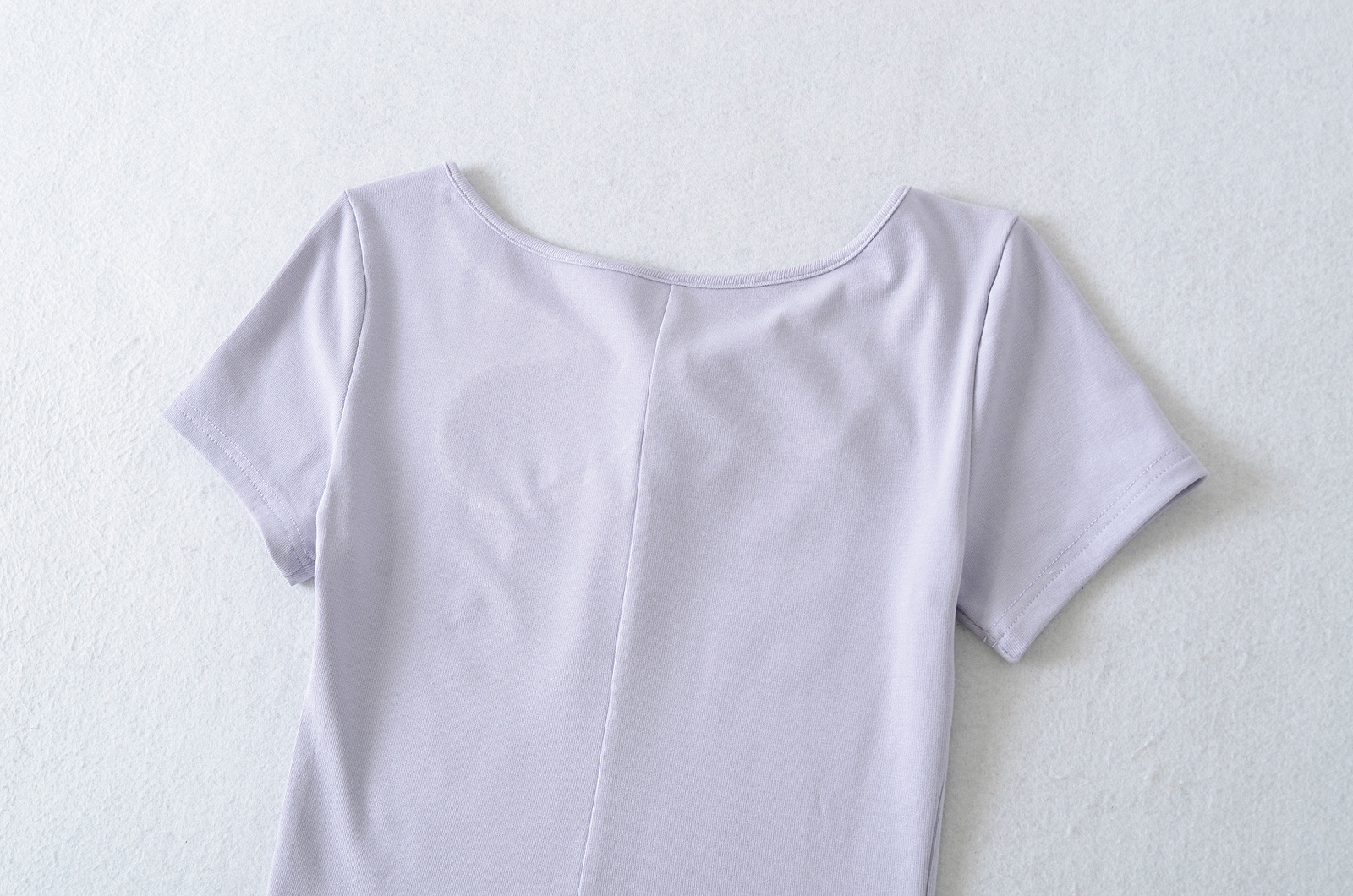 Hollow out sexy short sleeved T-shirt