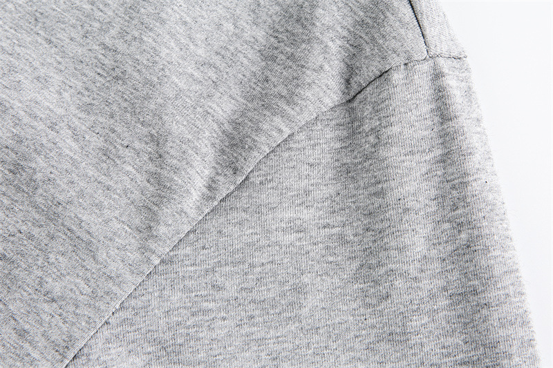 Layered Button Placket Cotton Blend Shirt