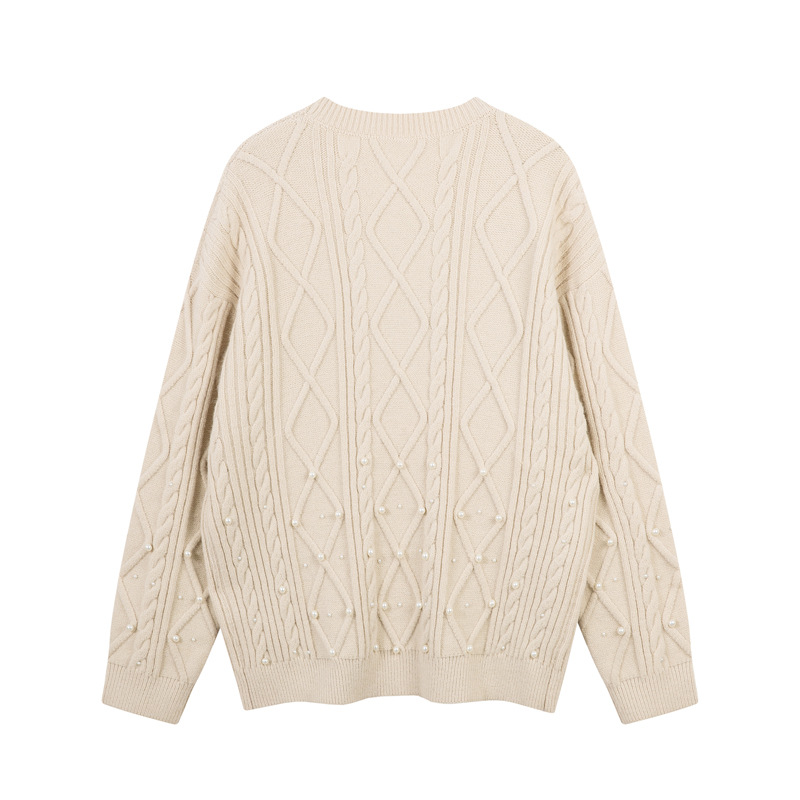 Urban Relaxed Fit Long Sleeve Plunge Neck Cardigan