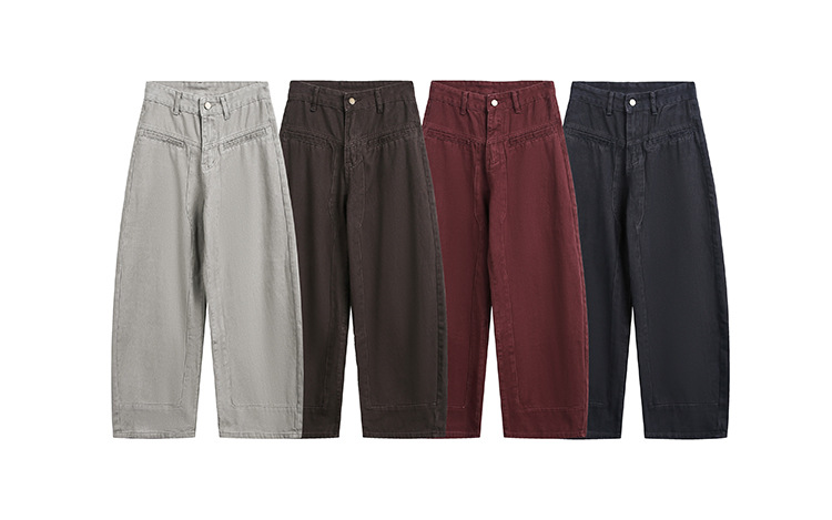 Jeans loose and wide leg pants