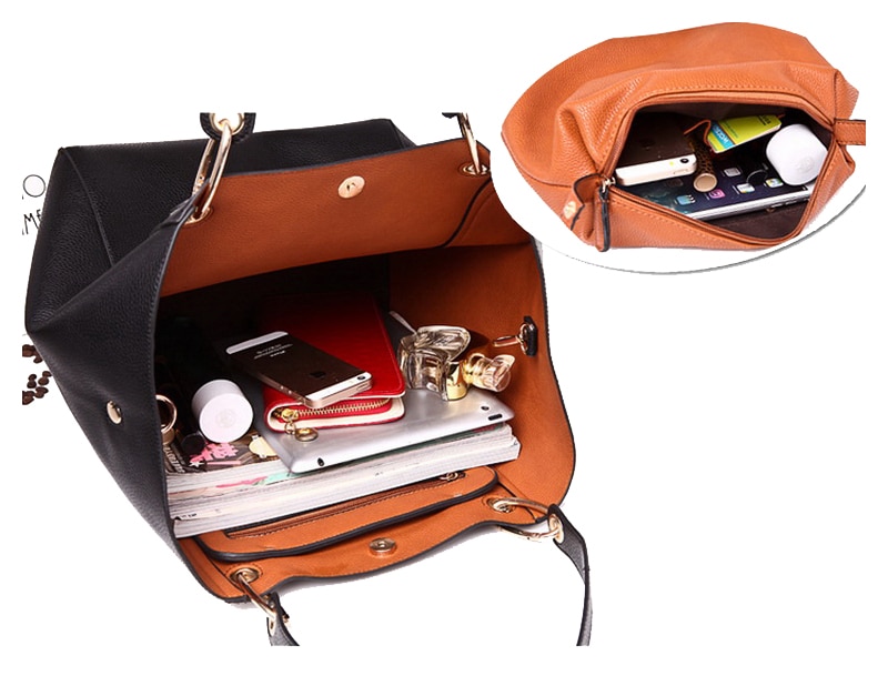Bag Women's Bag New Fashion Atmosphere Handbag Korean Versatile Large Capacity One Shoulder Crossbody Mother Bag