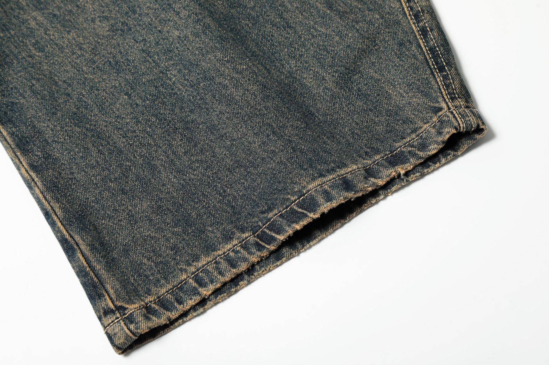 Water Washed Loose Fit Slimming Casual Banana Sickle Long Pants