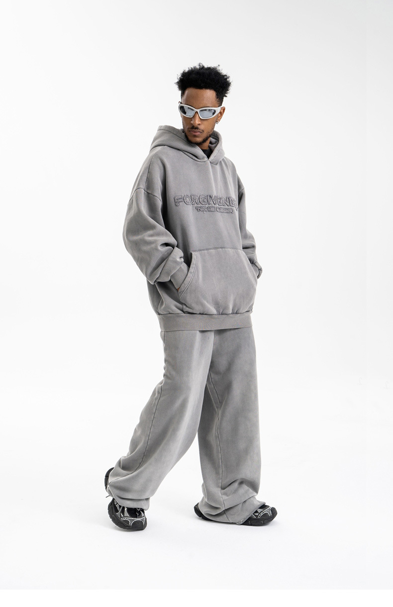 Essential Cotton Initial Hoodie