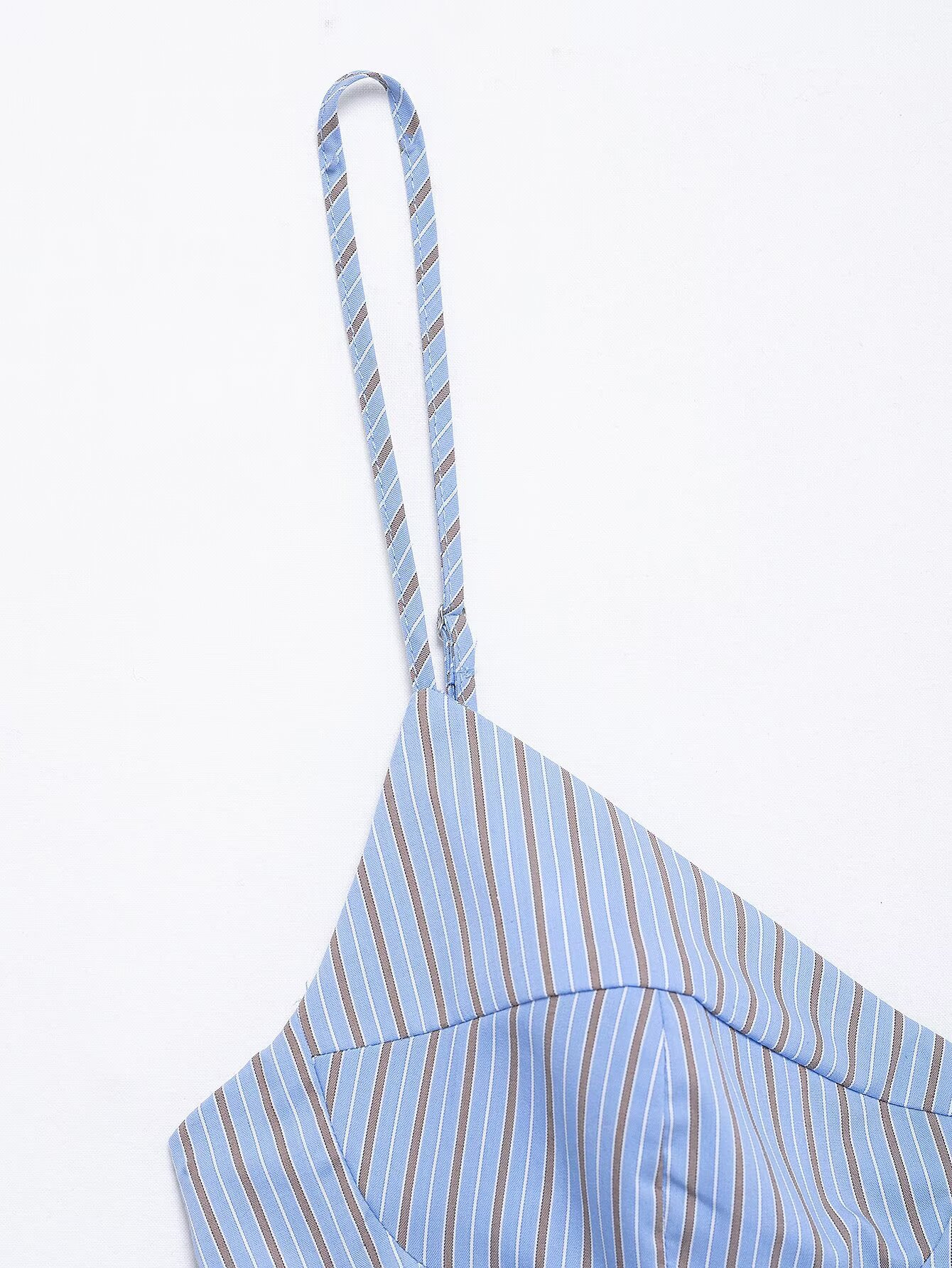 Urban Striped Sleeveless Tank Top