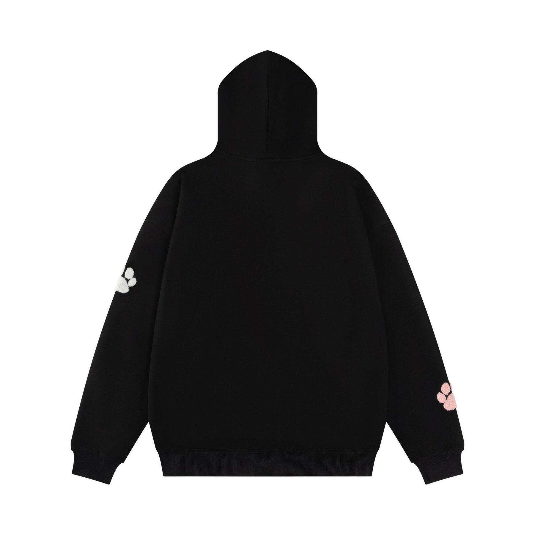 Composite Milk Silk Patch Hoodie
