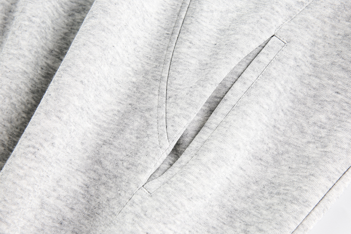 Retro Cotton Blend Loose Fit Hoodie