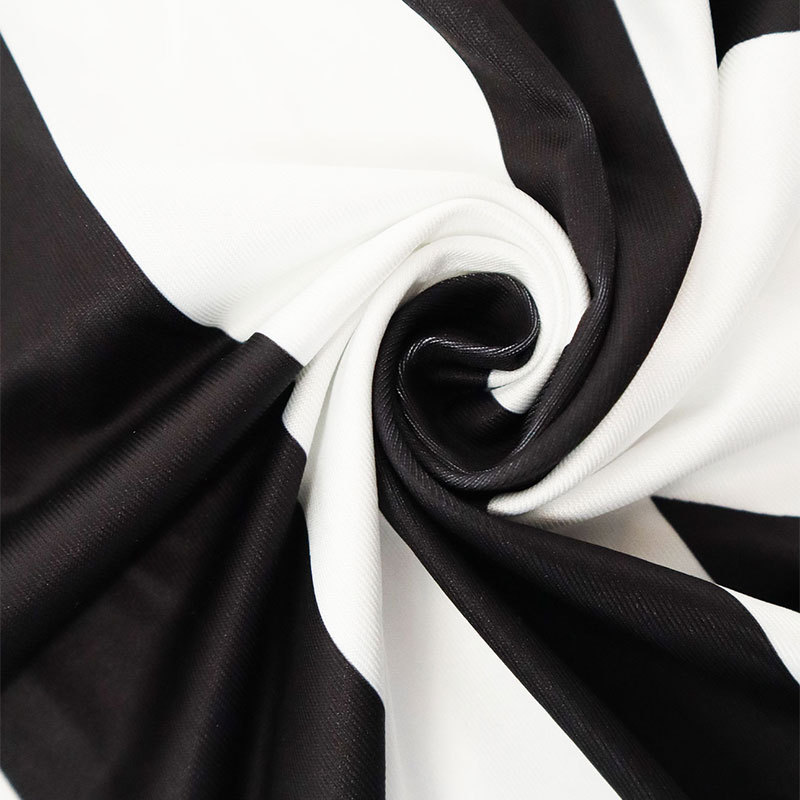 Ladies Long Sleeve Polyester Asymmetric Pattern Dress
