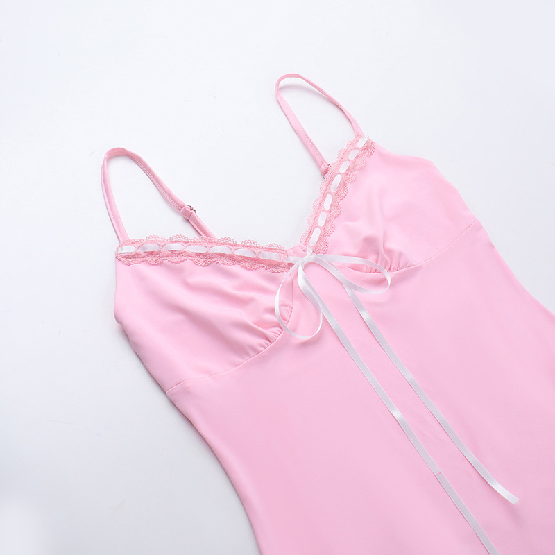 V-Neck Bodycon Polyester Spandex Skirt