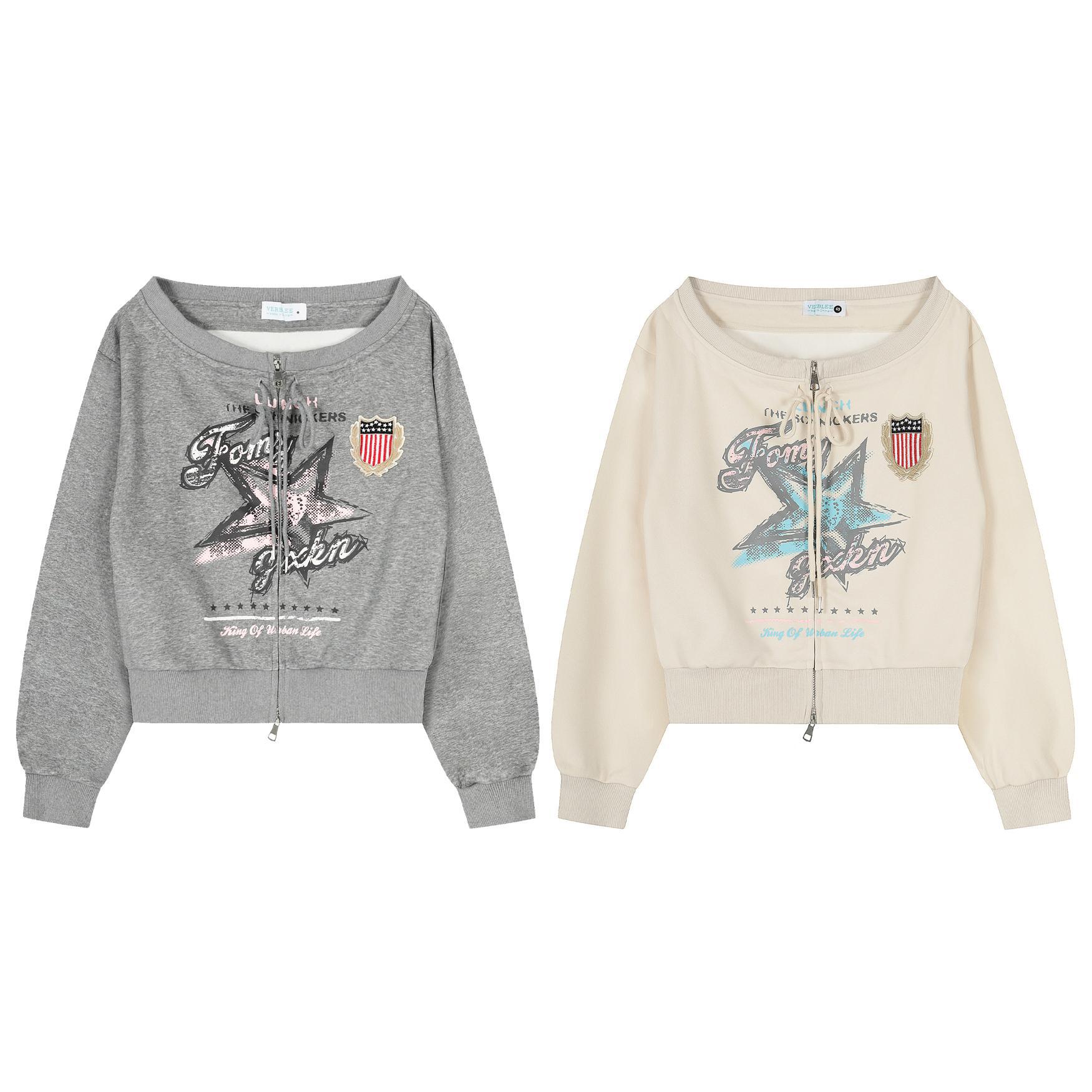 Asymmetric Urban Starburst Hoodie