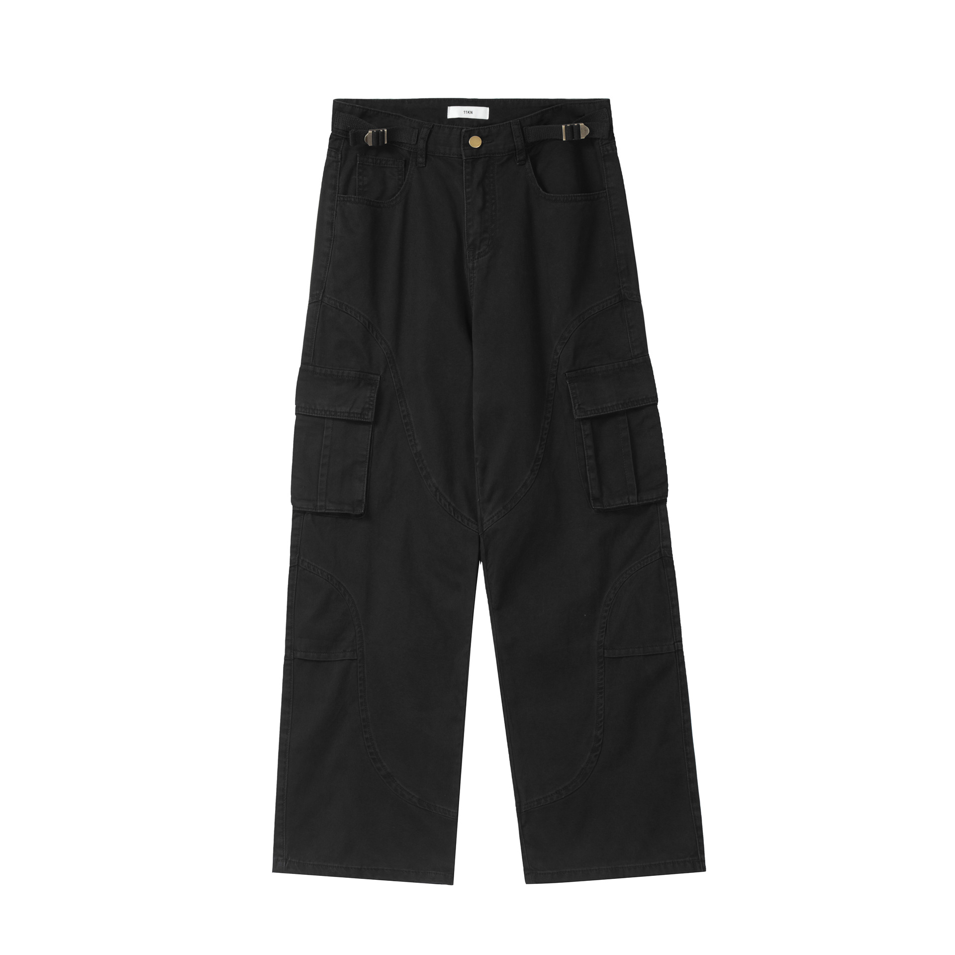 Pants for Men and Women Vintage Washed Distressed Design with Pockets