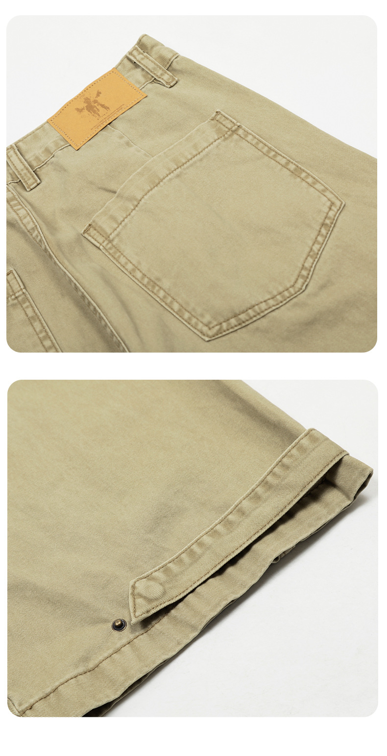 Flared Work Pants for Men and Women Loose Fit Slimming Carpenter Casual Tapered Long Pants