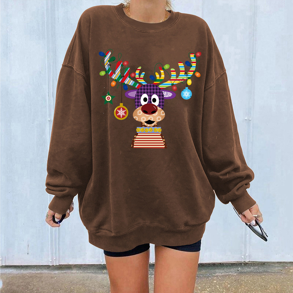 Loose Fit 3D Pattern Hoodie