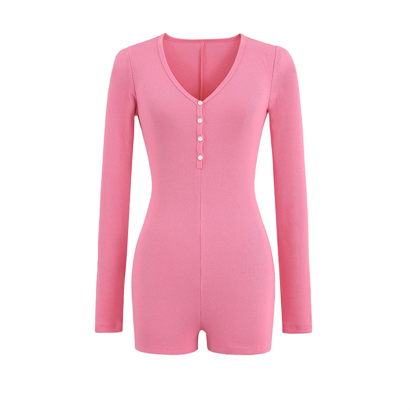 Ladies Cute Fresh Polyester Jumpsuit