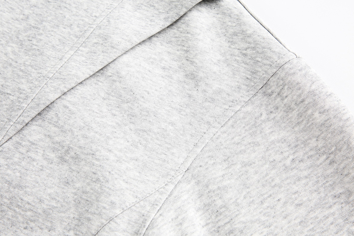 Retro Cotton Blend Loose Fit Hoodie