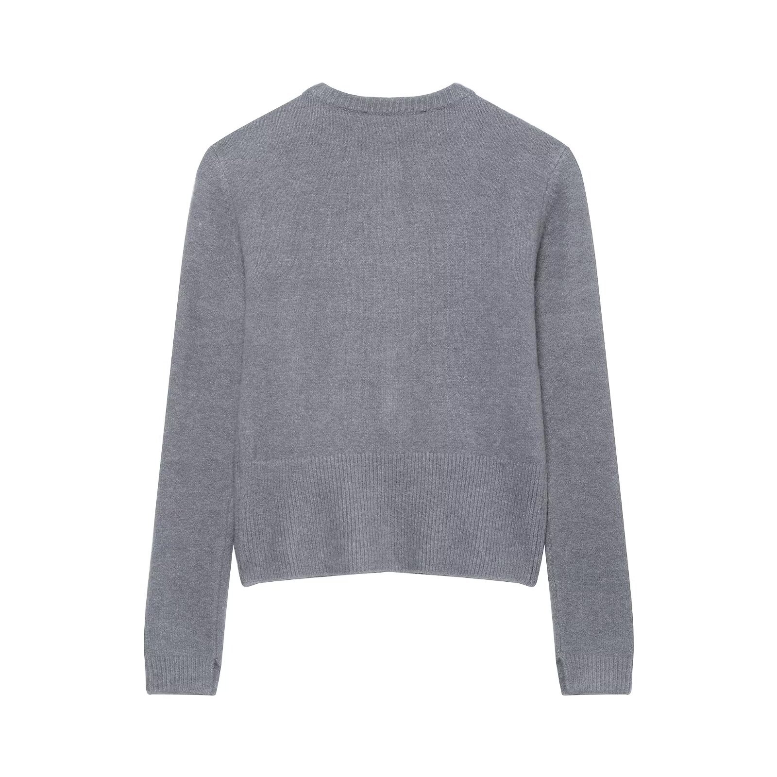 Crew Full Sleeve Circular Closure Sweater