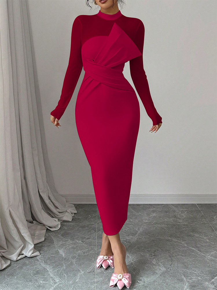 Bodycon Sultry Side-Split Dress