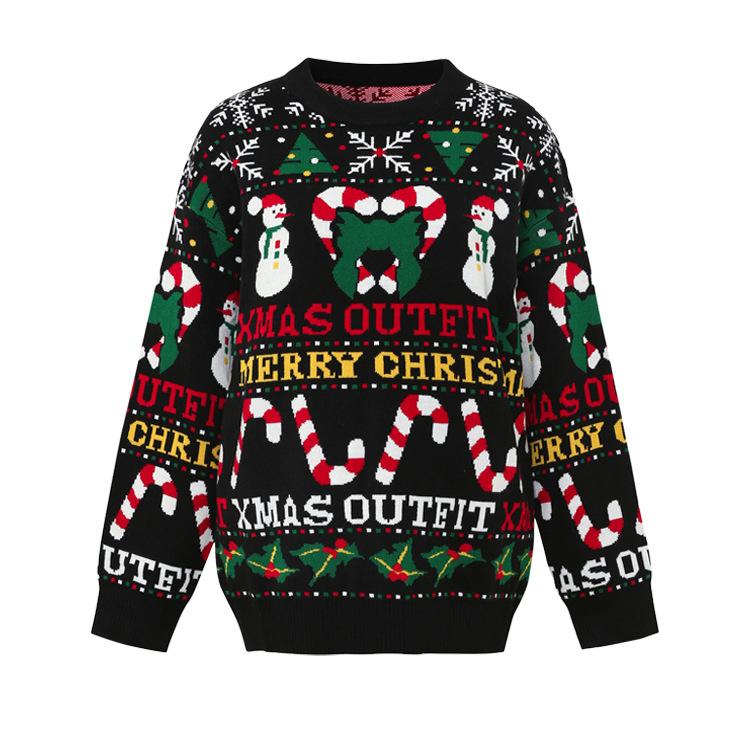 Festive Holiday Acrylic Sweater