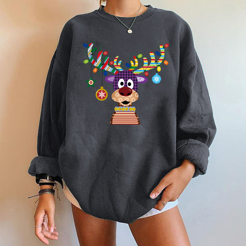 Loose Fit 3D Pattern Hoodie