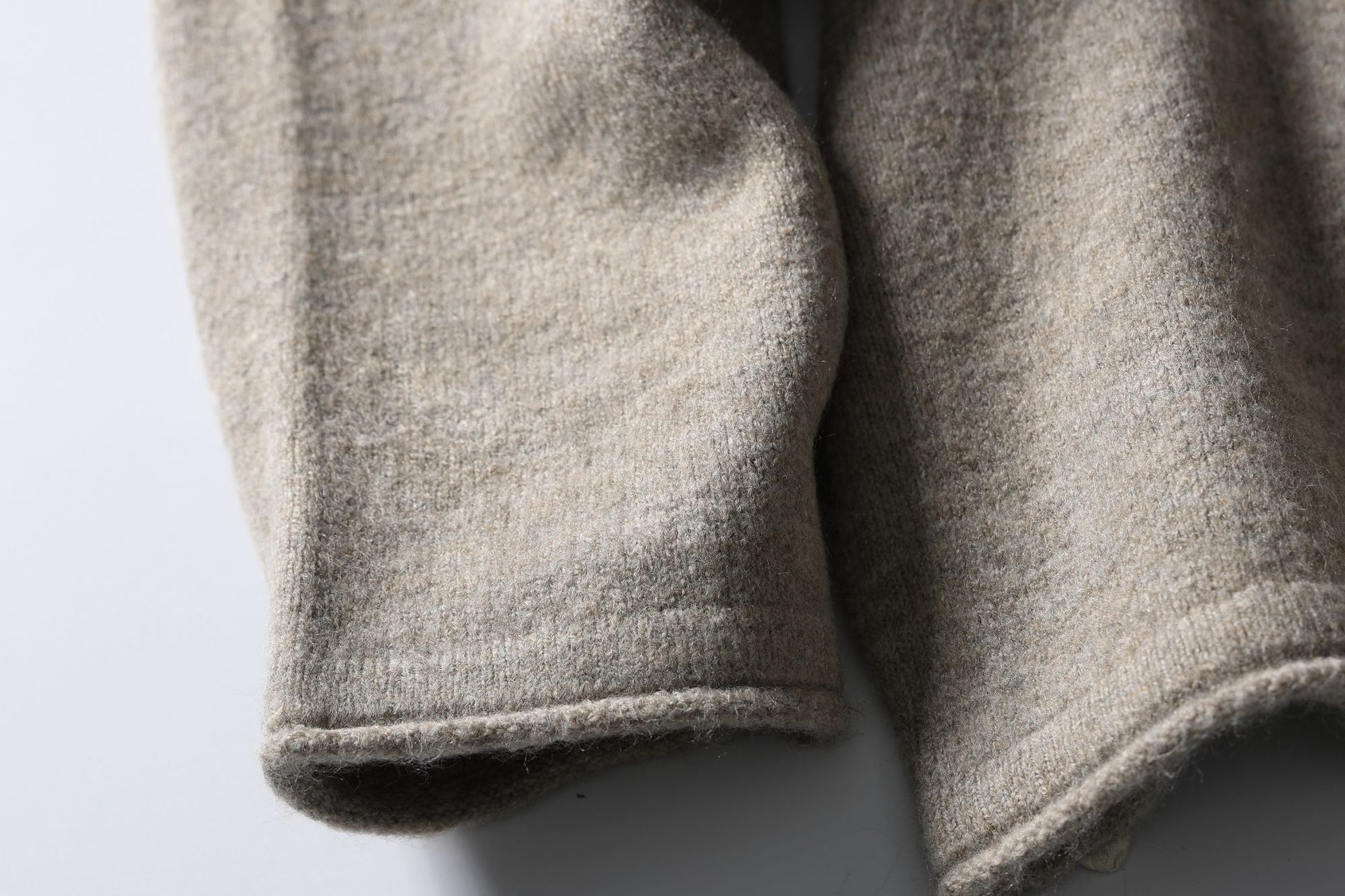 Turtleneck Polyester Blend Sweater For Men
