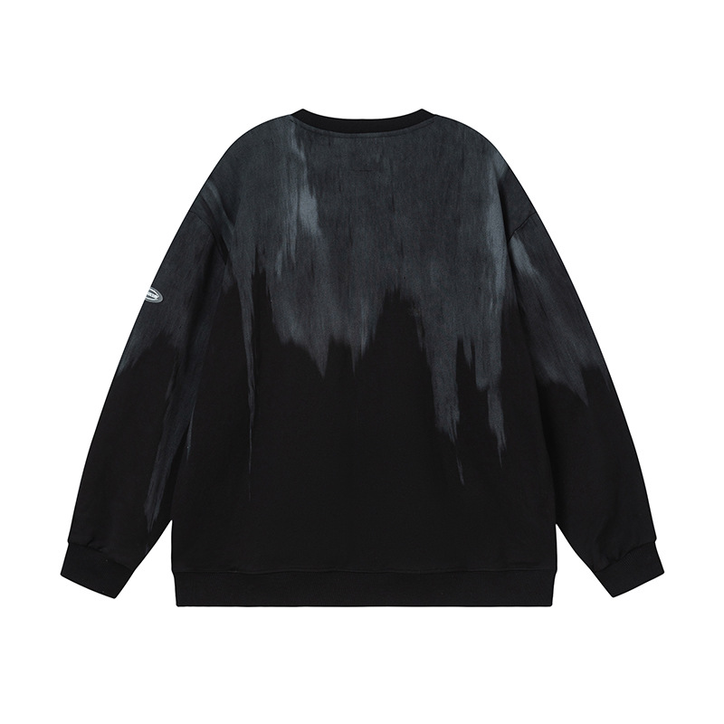 Cotton Biker Graphic Sweatshirt