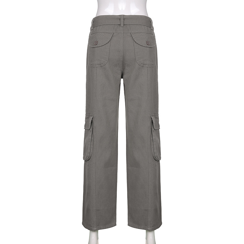 Retro Low Waist Hot Girl Loose Jeans Female