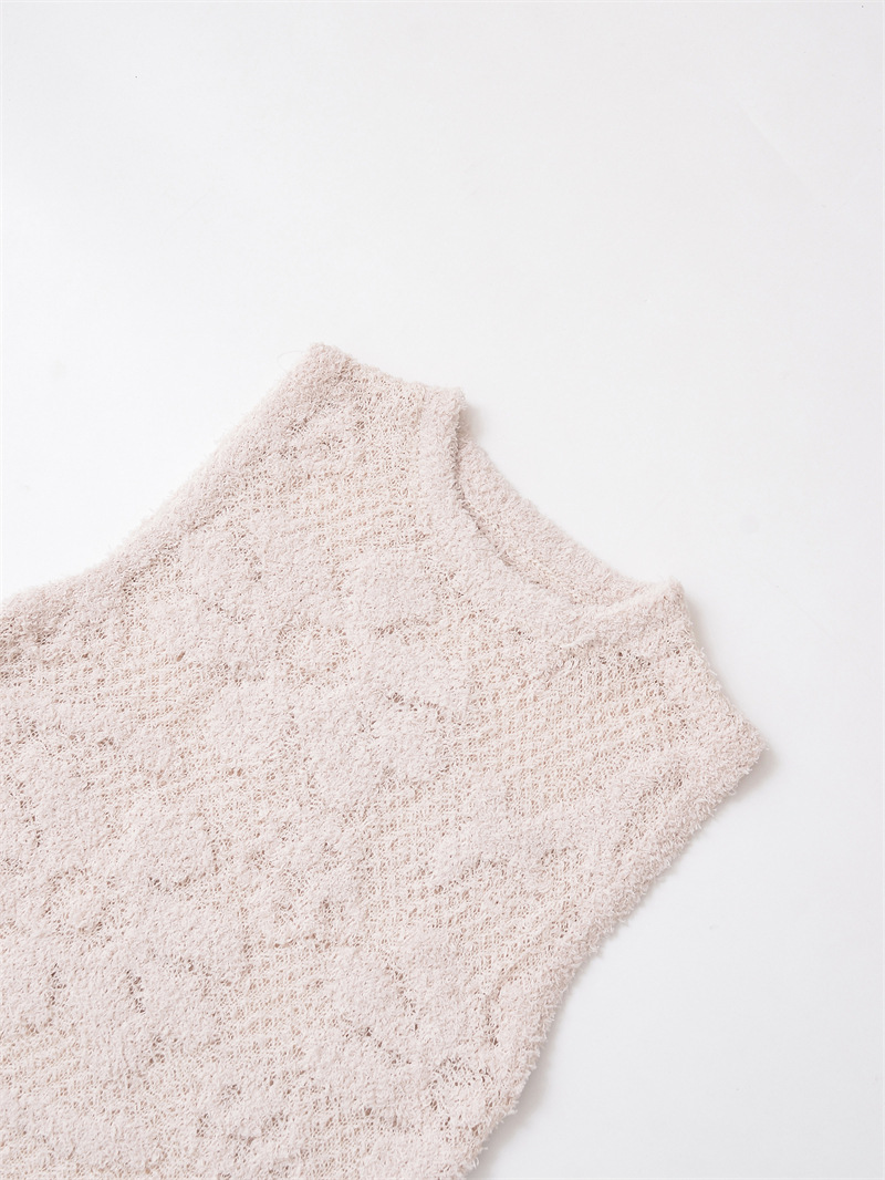 Oversized Plain Western Knitwear