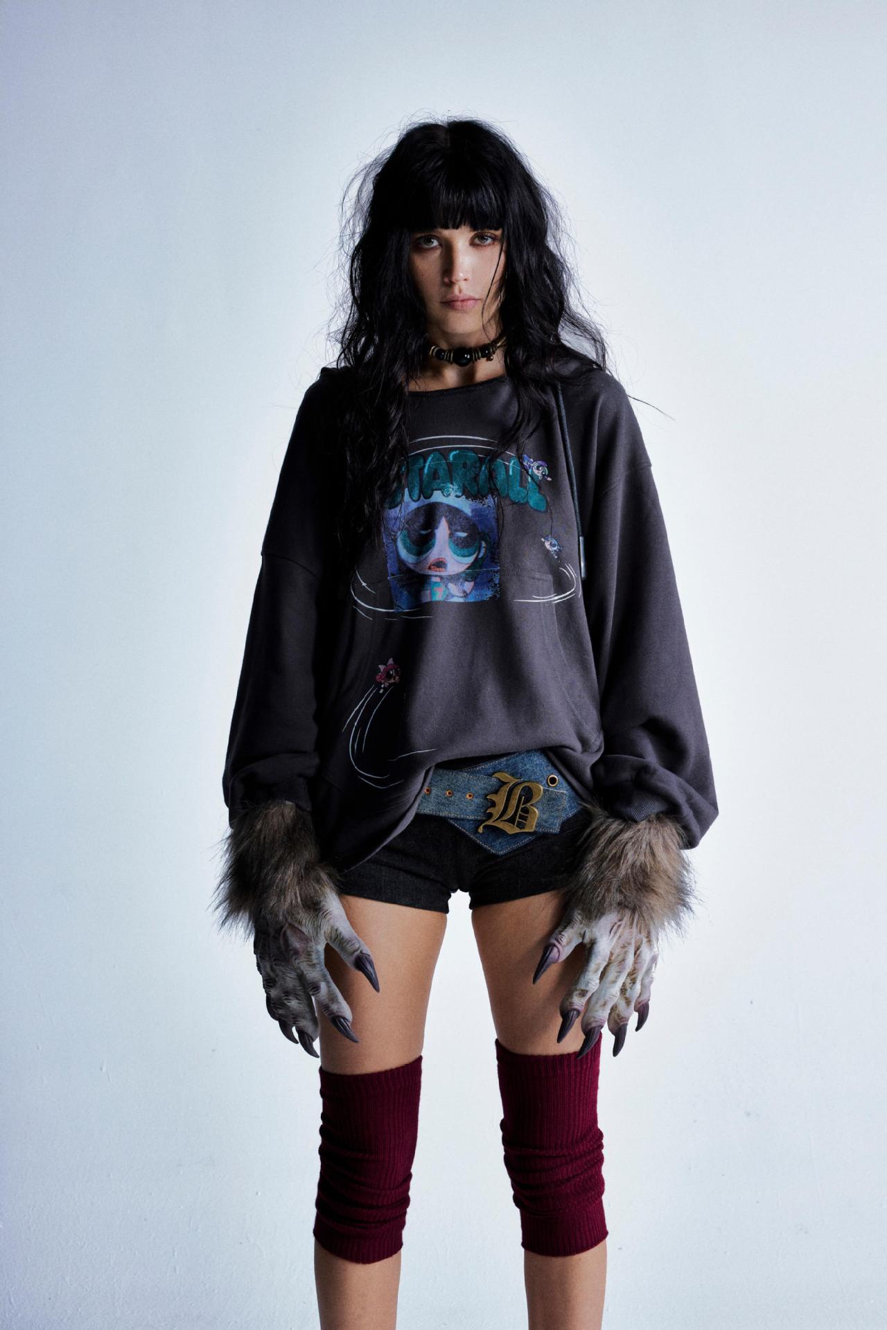 Graphic Lady Cop Hoodie