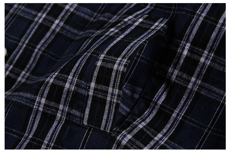 Loose Fit Checked Hood Shirt