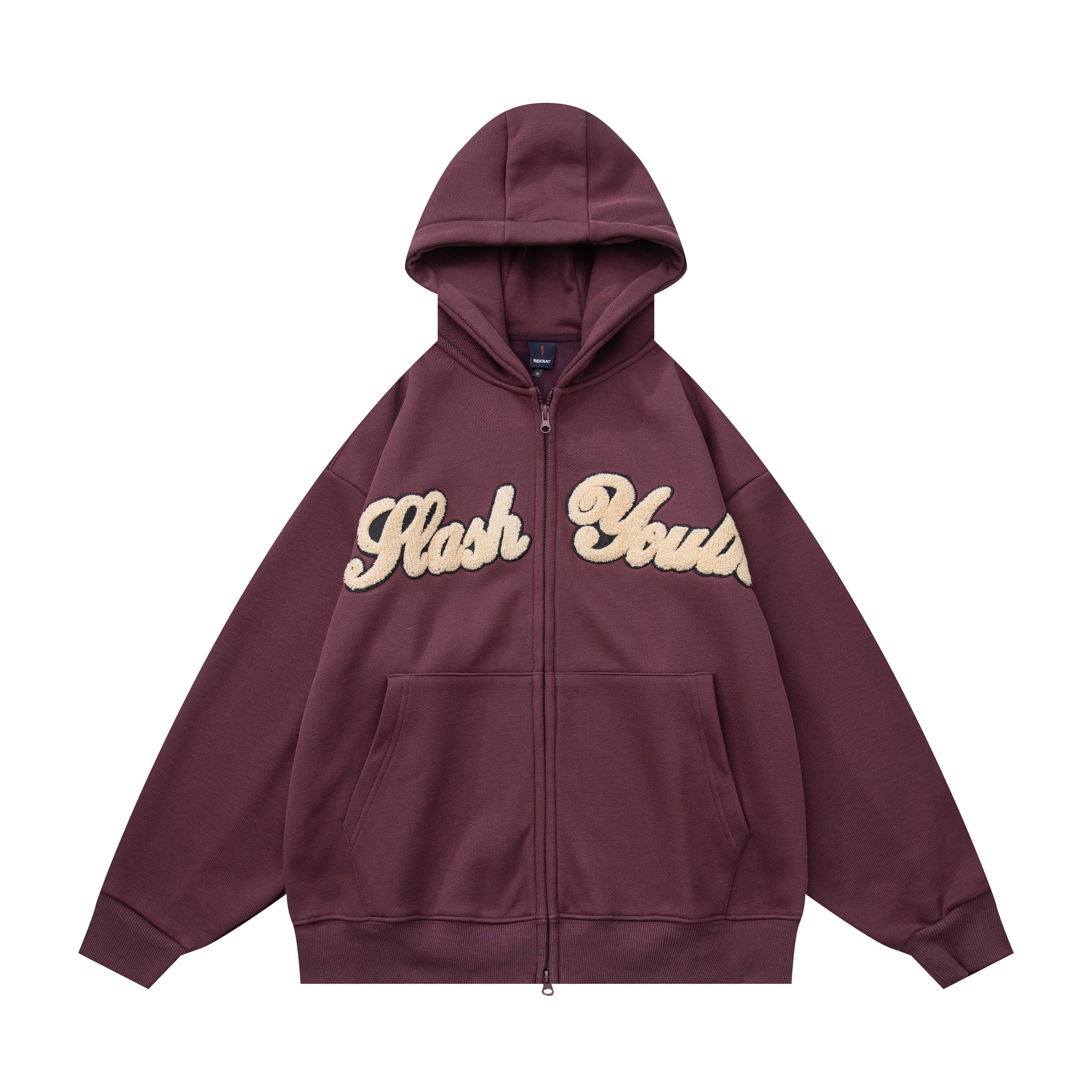 Cozy Zip-Up Oversized Hoodie