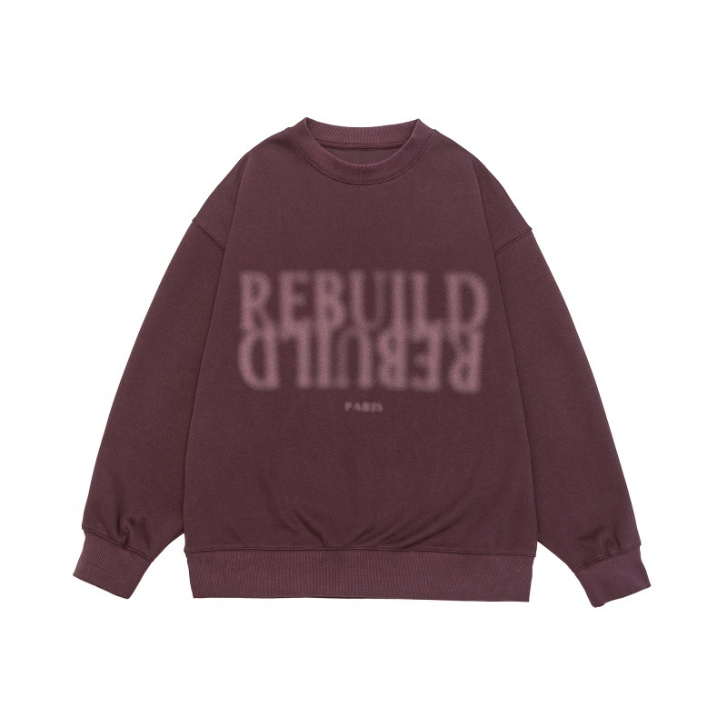 Ghost Alphabet Oversized Hoodie
