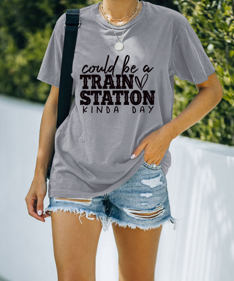 Coastal Cruise V Collar Ladies T-shirt